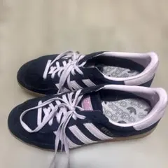 品薄adidas Handball Spezial 24.5 ネイビー ピンク