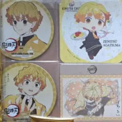 鬼滅の刃 我妻善逸 コースター カフェ ufotable スイパラ 絵巻