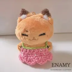 10cmぬいぐるみ服　ぬい服　いちごワンピース　ぬい用　ぬいぐるみ用