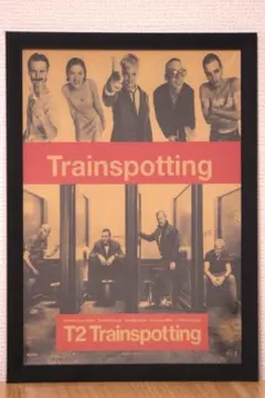 trainspotting ポスター　ヴィンテージ　映画　額付き　イギリス製 UK版ポスター『トレインスポッティング』（Trainspotting） - メルカリ