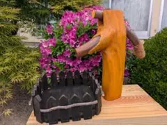 展示品】なごみ池 M 30L (庭園埋め込みタイプ)池 プラ池 ひょうたん池