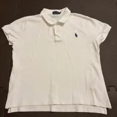 POLO RALPH LAUREN ポロシャツ ホワイト Lサイズ