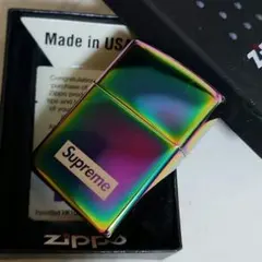 Supreme Box Logo Zippo レインボーカラー 2016年製箱付 - メルカリ