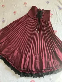 axes femme ハイウエスト プリーツ スカート 2way ●0094