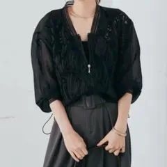 2604098 Ameri EVELYN LACE TOP ブラック Sサイズ - メルカリ