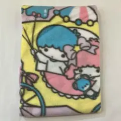 サンリオ リトルツインスターズ キキララ フリース膝掛け ブランケット
