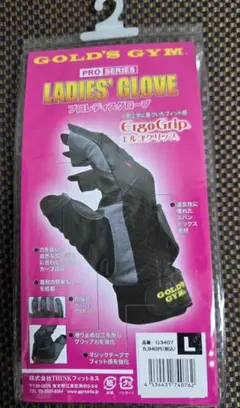 GOLD'S GYM LADIES' GLOVE（Lサイズ）
