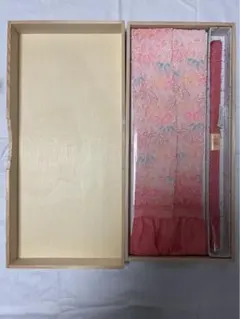 新品 未使用 帯締め ピンク サーモンピンク 刺繍　振袖 成人式 晴れの日