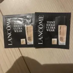 LANCOME TEINT IDOLE ULTRA WEAR サンプル 2種