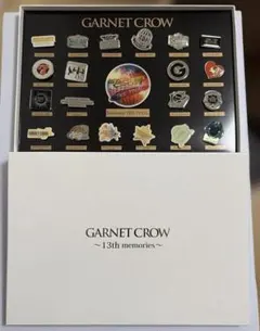 GARNET CROW THE FINAL 記念ピンズセット 写真額装 - メルカリ