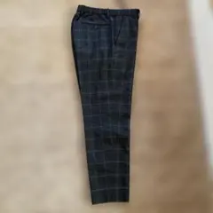 グローバルワーク チェックパンツ　テーパードアンクル秋冬Globalwork