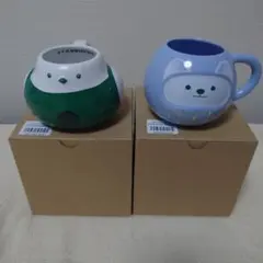 完売 新品 スターバックス セット マグカップ シマエナガ オコジョ