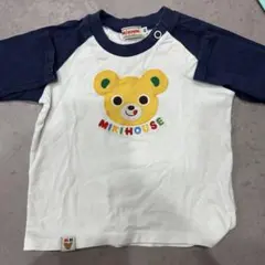 Miki House ラグランTシャツ 80