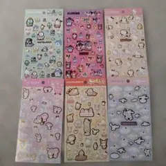 【正規品】サンリオシリーズ✨シール6点セット✨新品未使用未開封‼️