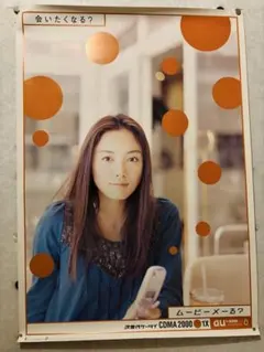 仲間由紀恵　店頭用タペストリー 仲間由紀恵 au by KDDI タペストリー - メルカリ