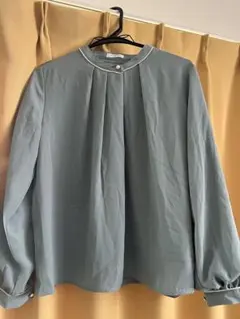 ハニーズ　ブルー　グレー 長袖シャツ