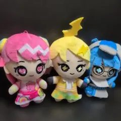 アニメキャラクター ぬいぐるみセット