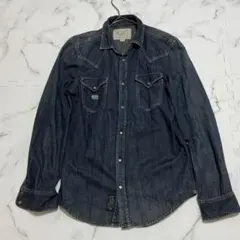 ✨美品✨ DIESEL ディーゼル デニムシャツ ブルー S　FJ113のサムネイル