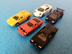 歴代Lamborghiniミニカー 5台セット 赤