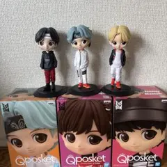 TinyTAN Qposket フィギュア タオルギフトセット