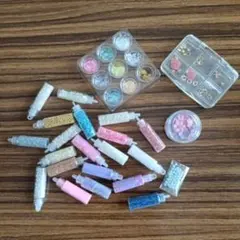 ネイルアートラメパーツセット