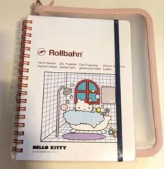 Rollbahn ハローキティ ノート ケース付き