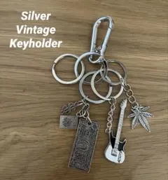 キーホルダー カラビナリング シルバー アメカジ 古着 ストリート ヴィンテージ