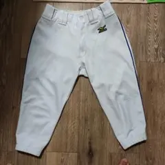 野球ユニフォームパンツMサイズブルーライン