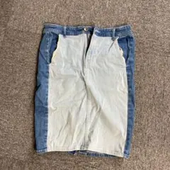 デニムタイトスカート デニムロングスカート デニムスカート