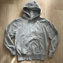 Champion グレー プルオーバーパーカー Mサイズ