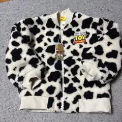 新品未使用　ディズニー　ピクサー　トイストーリー 牛柄ジャケット 130cm