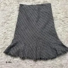 ★膝丈スカート★レディース★オシャレ★黒★白★可愛い★