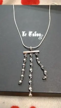 ヒステリックグラマー　leTabou ルタブー　スカル　髑髏　ドクロ　ネックレス