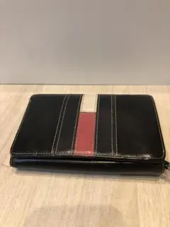 トミー　ヒルフィガー二つ折り財布 ブラック　Tommy Hilfiger