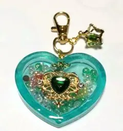 206 シャカシャカキーホルダー シェイカー レジンキーホルダー レジンチャーム
