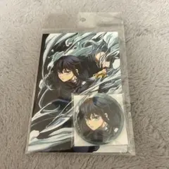 鬼滅の刃 全集中展 時透無一郎 キービジュアル 缶バッジ ポストカード