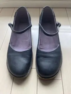 【ほぼ未使用】カンペール36黒ウェッジヒールパンプスのサムネイル