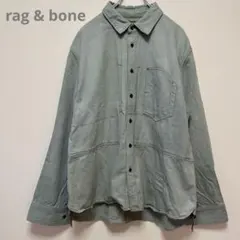 rag & bone デニムシャツ　ワークシャツ　デニムジャケットのサムネイル