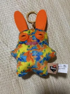 Fuggler ぬいぐるみキーホルダー カラフル オレンジ ブルー