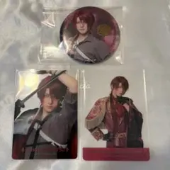 ミュージカル刀剣乱舞 刀ミュ 夜半 後家兼光 缶バッジ クリアカード 3点セット