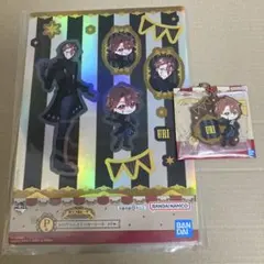 カラフルピーチ　一番くじ　うり　ラバーチャーム、ステッカーシート