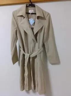 ✨新品✨ALPHA CUBIC トレンチコート ベージュ　13号 2025年最新】ALPHA CUBIC カラー：ベージュ系 トレンチコート