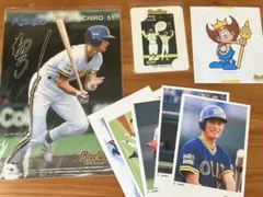 【おまけ追加】イチロー　オリックス　オリックスブルーウェーブ　鈴木一朗　下敷き
