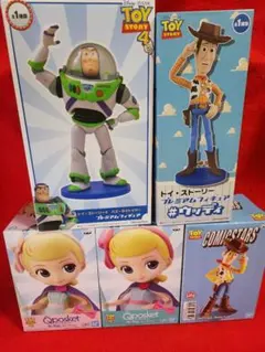 トイストーリー 4 ウッディ バズ エイリアン フィギュア他 7個 セット