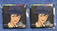 名探偵コナン展 TVアニメ放送30周年記念 スクエア缶バッジvol.1 世良真純
