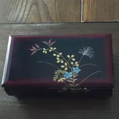 美品 漆塗 ジュエリーボックス ヴィンテージ レトロ