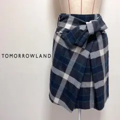 TOMORROWLAND トゥモローランド チェック スカート