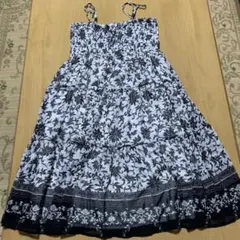 ワンピース　ノースリーブ　切り替えのサムネイル