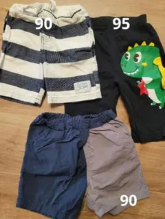 子供用半ズボン3枚セット 90cmのサムネイル