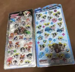 【正規品】パワーパフガールズ　プチドロップステッカー&うるちゅるシール